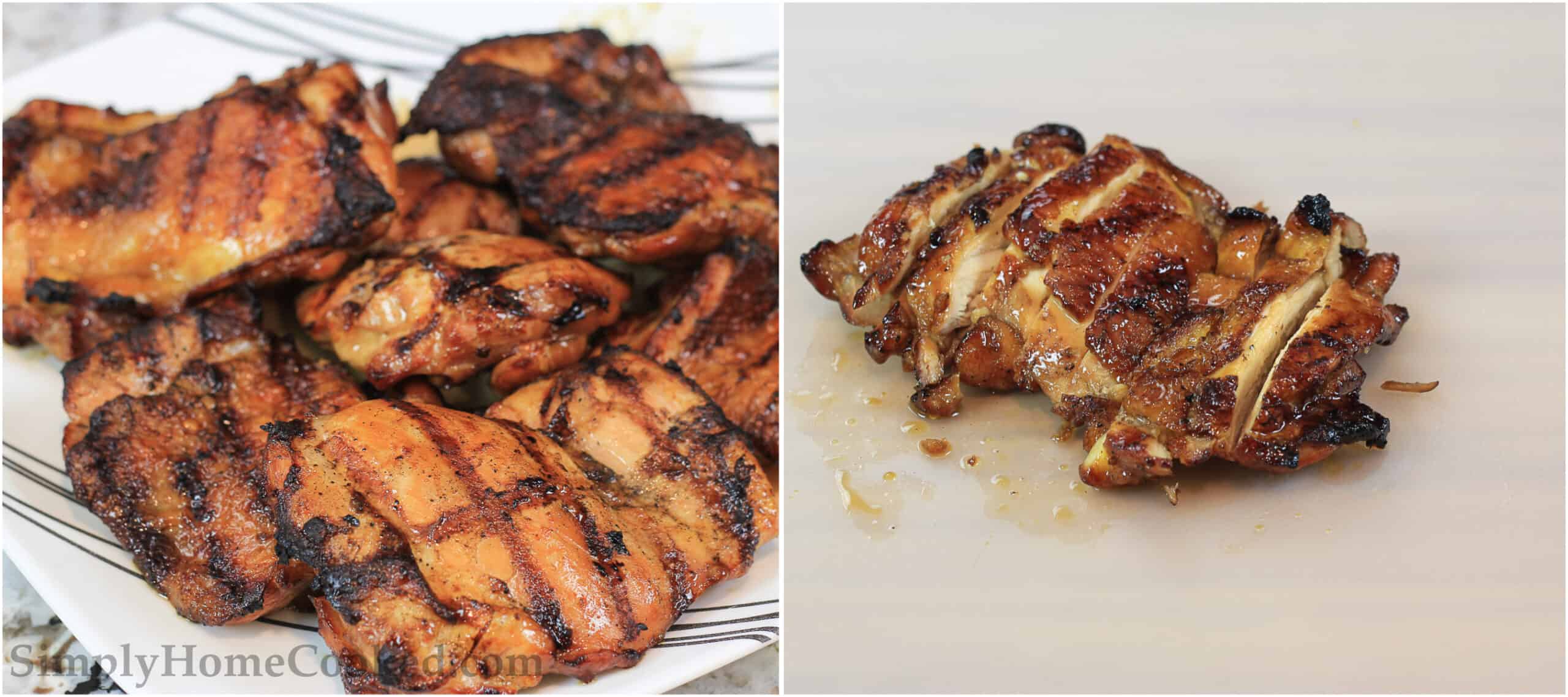 Grilled Teriyaki Chicken sliced