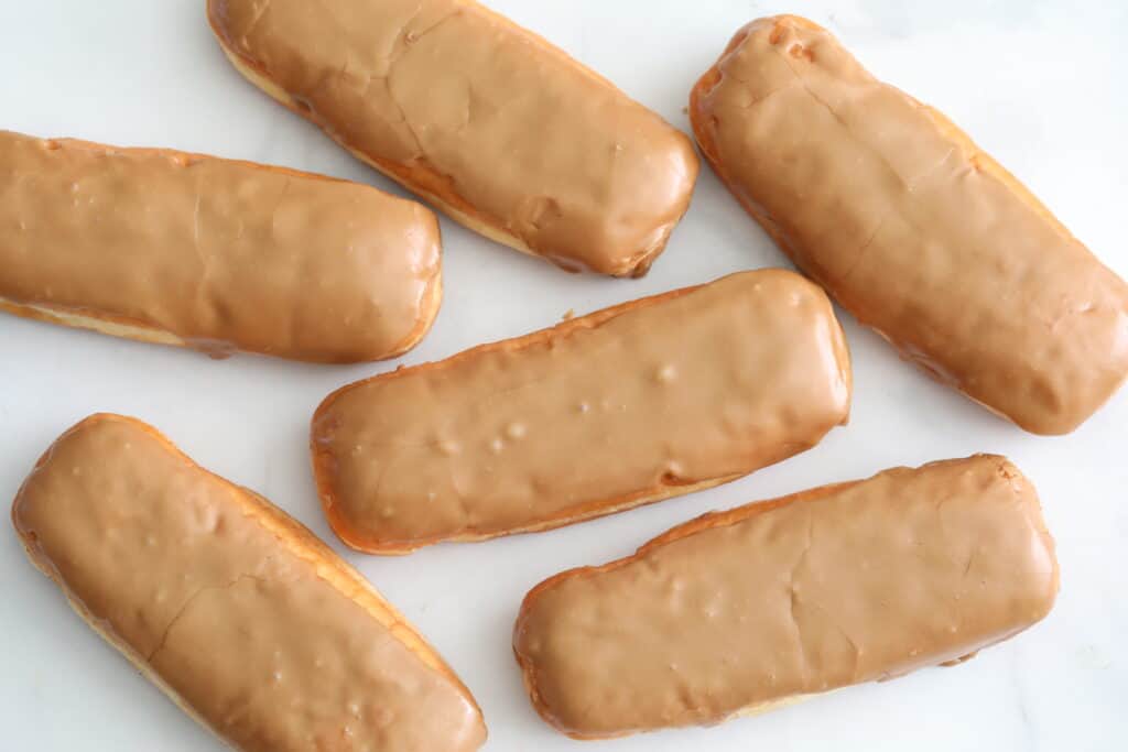 Maple Donut Bars from Scratch laid out on a white background.