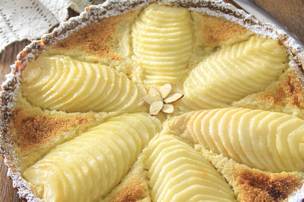 Horizontal image of Pear Tart