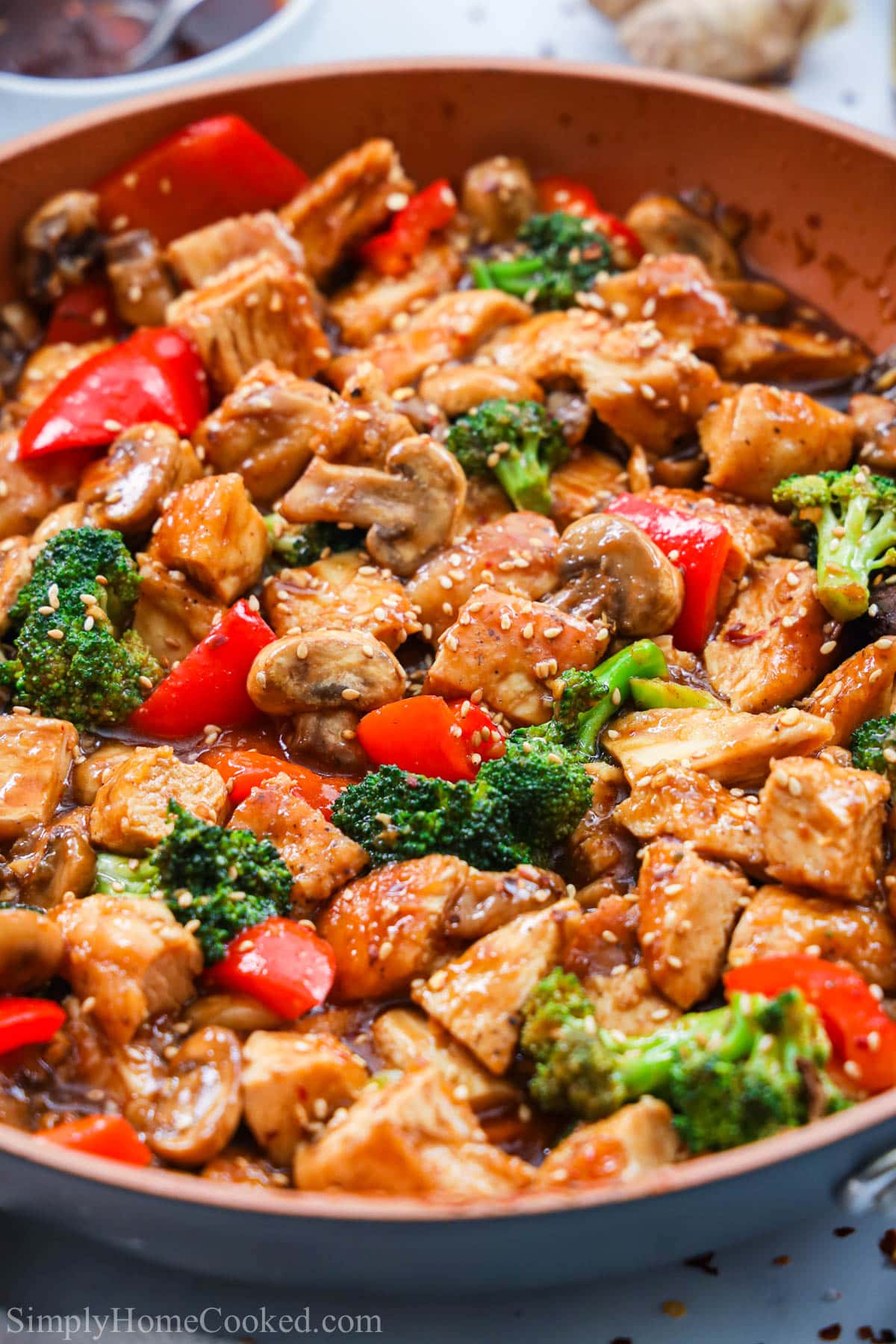Skillet of Hunan Chicken