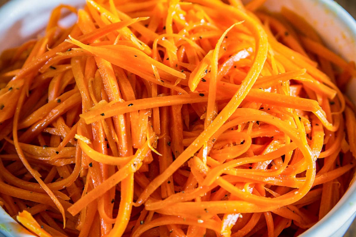 Shredded Carrot Salad