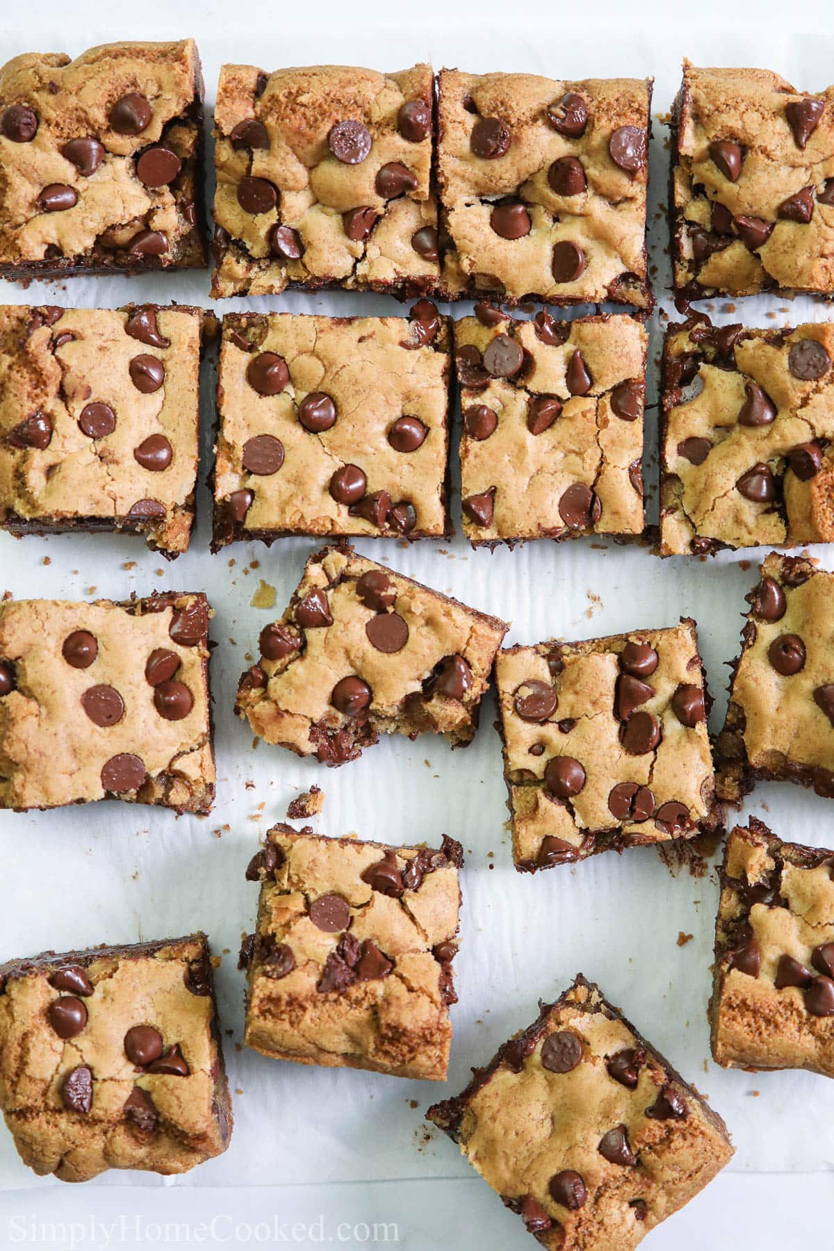 Overview of Chocolate Chip Cookie Bars