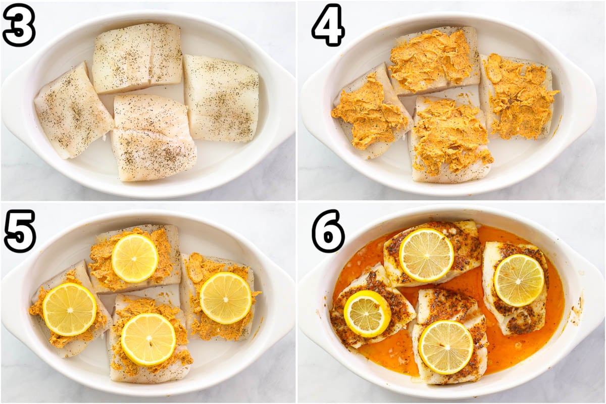 steps to make lemon butter cod
